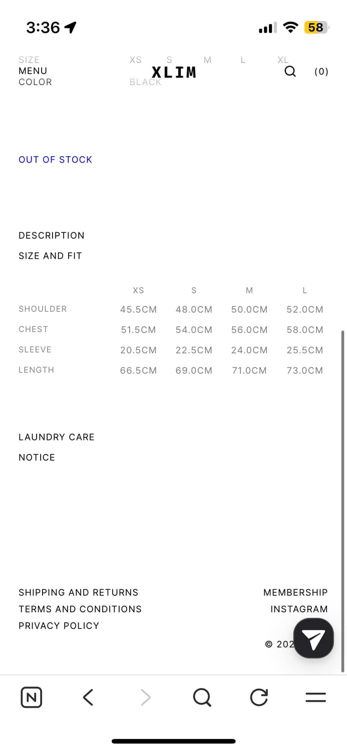 엑슬림 EP.6 01 T-SHIRT 상품이미지4