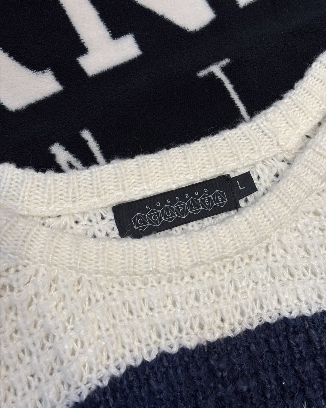 일본빈티지 로드버드커플스 스트라이트 니트 상품이미지6