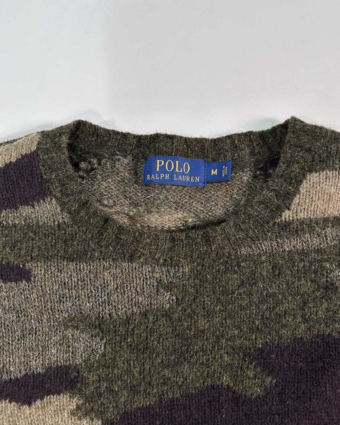 폴로 랄프로렌 카모 울 니트 (va.44) 상품이미지5