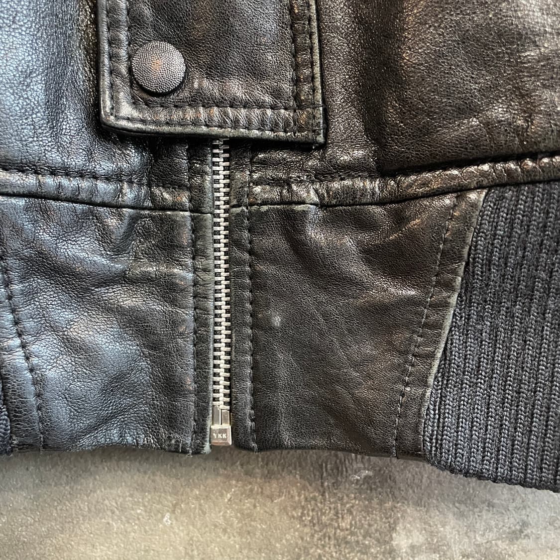 ELOQ 램스킨 레더 자켓 상품이미지6