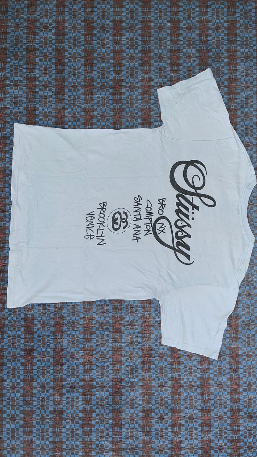 스투시 반팔 스카이블루 상품이미지2