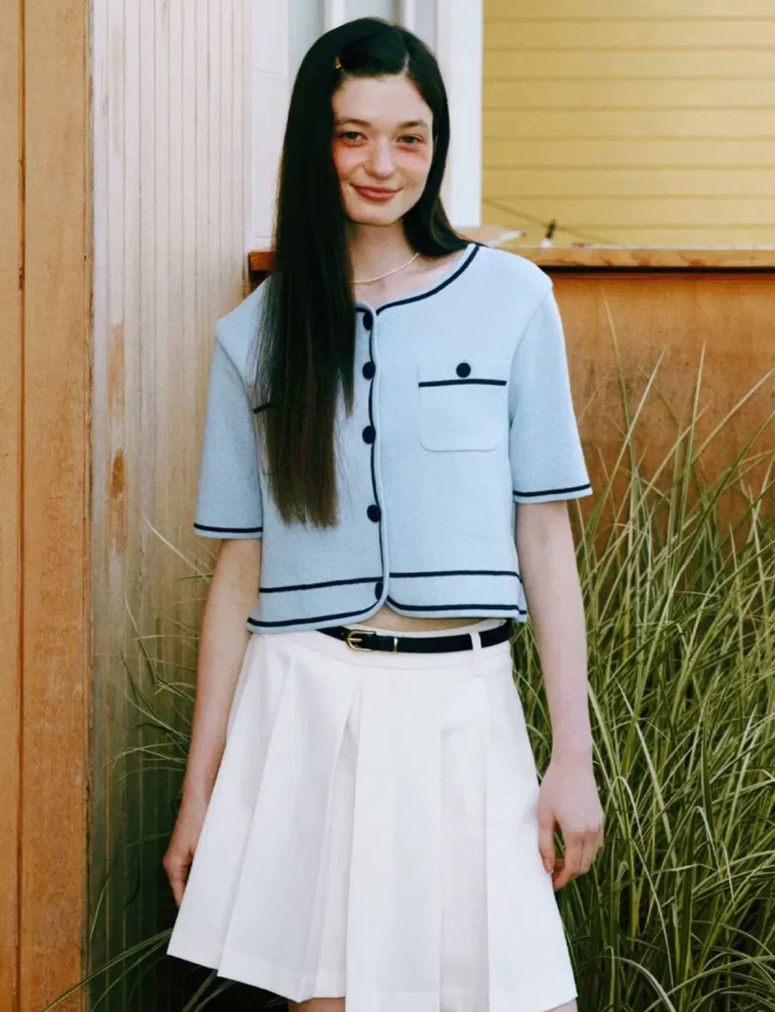 유어네임히어 깔끔이가디건 상품이미지1