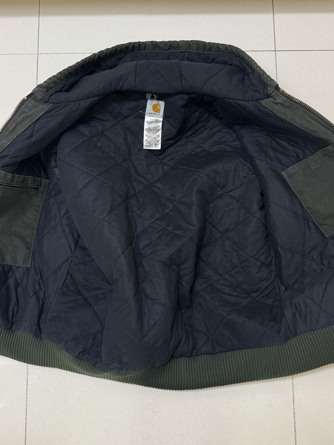 칼하트 J130 모스그린 L 상품이미지3