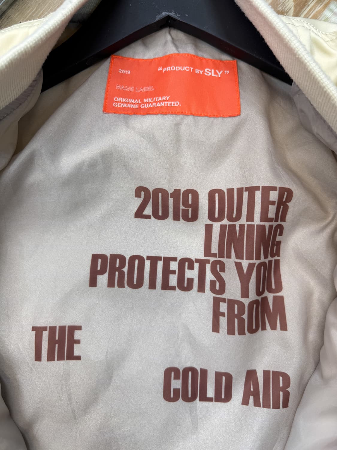 Sly 나일론 새틴 Ma-1 자켓 상품이미지6