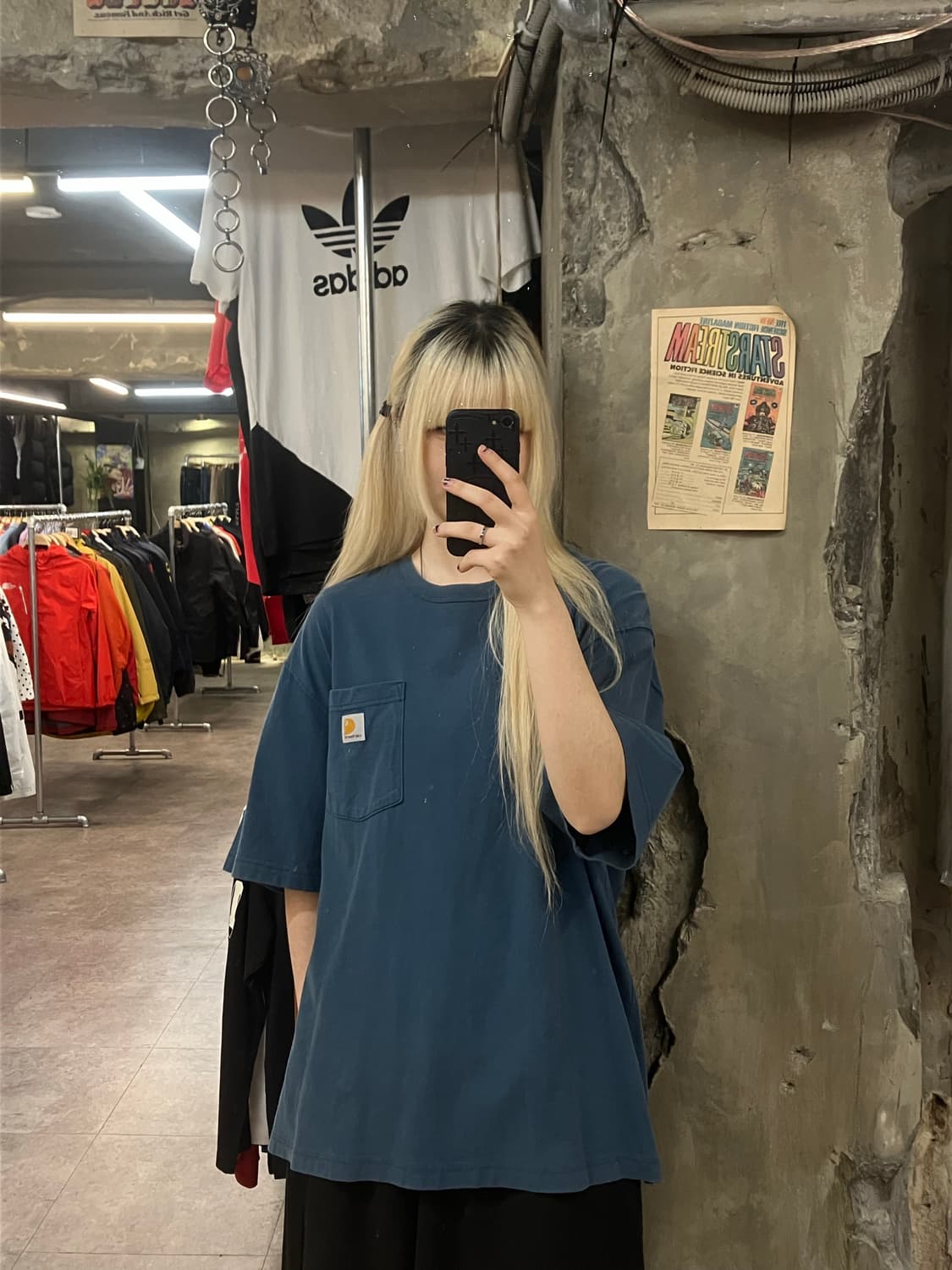 칼하트 반팔 티셔츠 그린 L #csz2125 상품이미지2