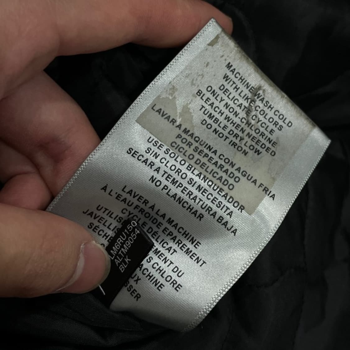 100 리바이스 유광 레더 후드 자켓  상품이미지6