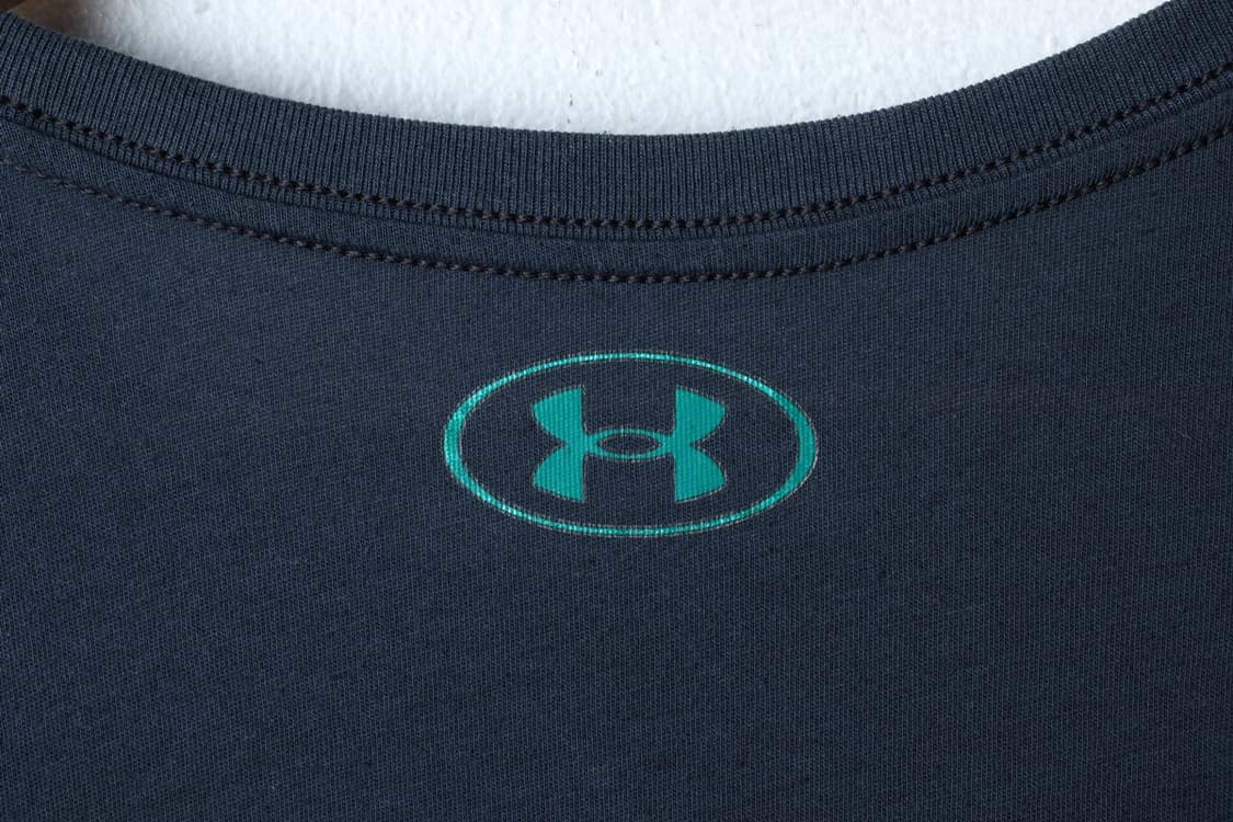 (L-XL) 언더아머 반팔 티셔츠 빅로고 차콜 올드스쿨-H30790 상품이미지6