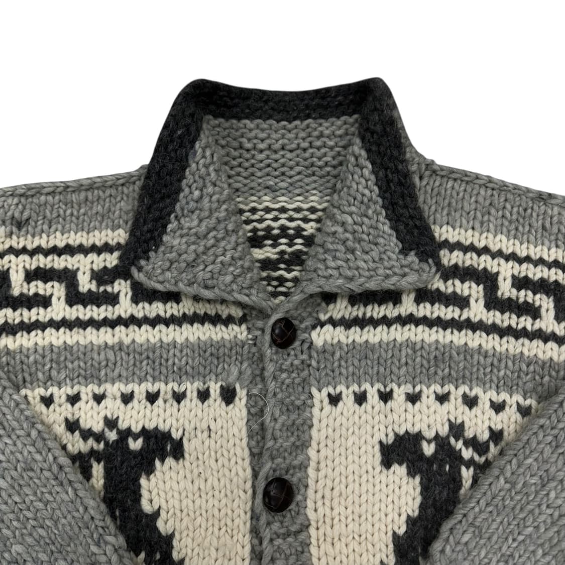 빈티지 헤비울 코위찬 가디건 상품이미지2