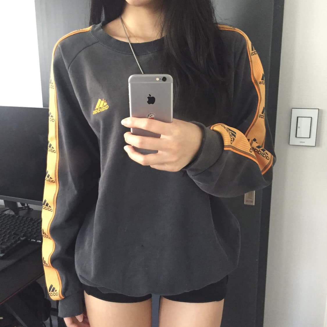 Adidas 클라이미윔 사이드 트랙 맨투맨 상품이미지1