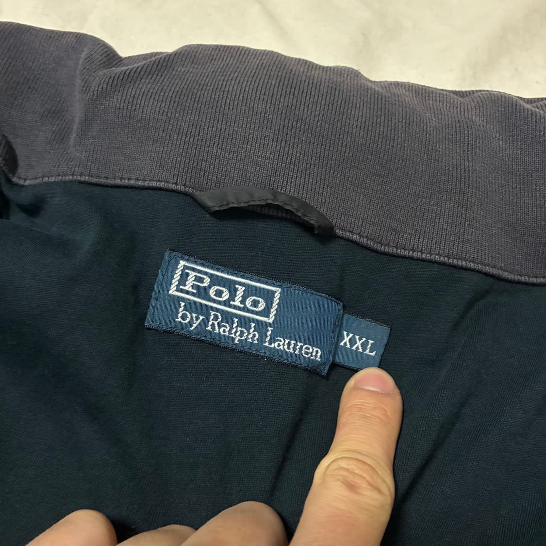 폴로 바람막이 점퍼 차콜 XXL 상품이미지7