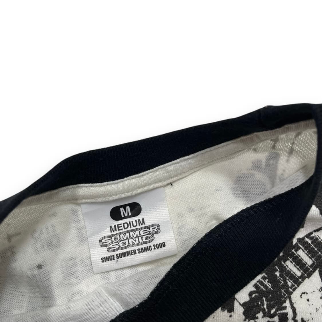 섬머 소닉 00s 일렉 기타 락 밴드 빈티지 티셔츠 상품이미지4