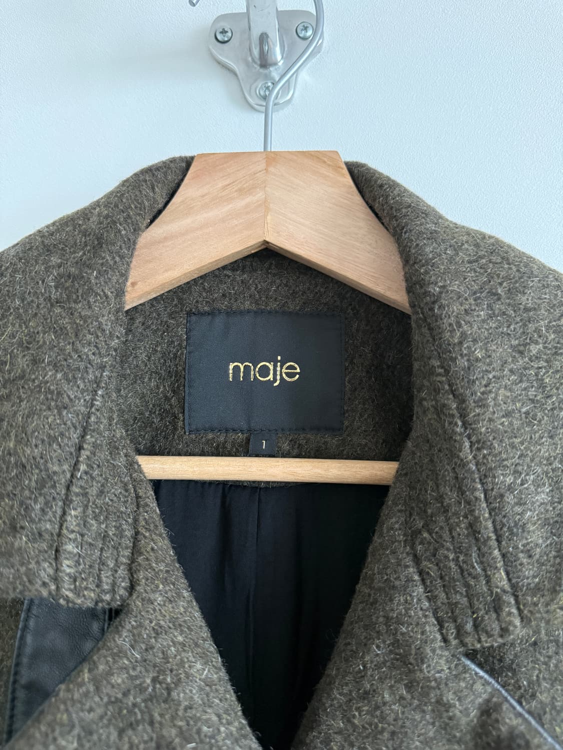 마쥬(maje) 울 코트 상품이미지6