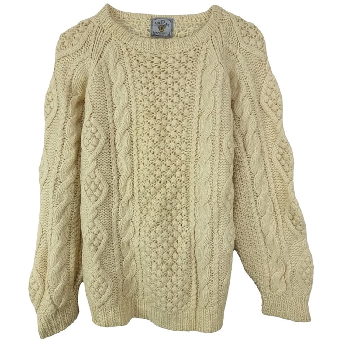 [일본빈티지] 빈티지 케이블 피셔맨 니트 아이보리 M18591 상품이미지2