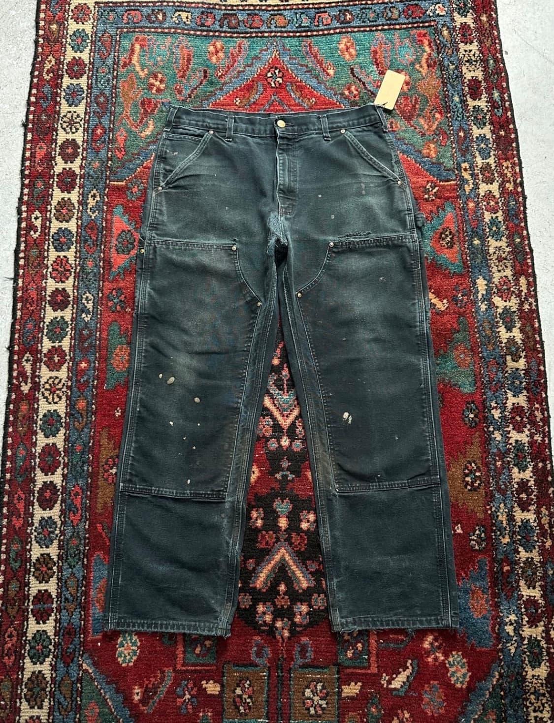 OG USA MADE 칼하트 더블니 34x30 상품이미지1