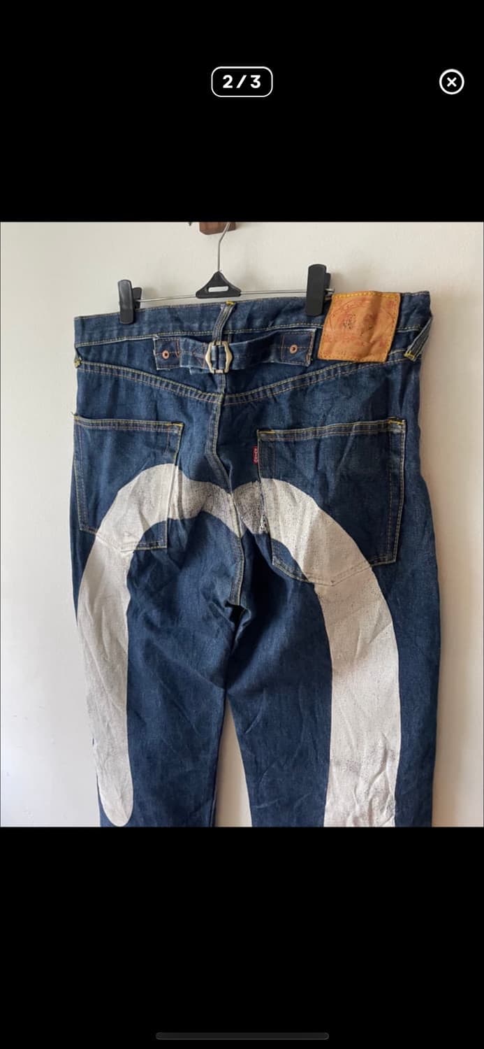 에비수 제팬 빅로고 팬츠 상품이미지2