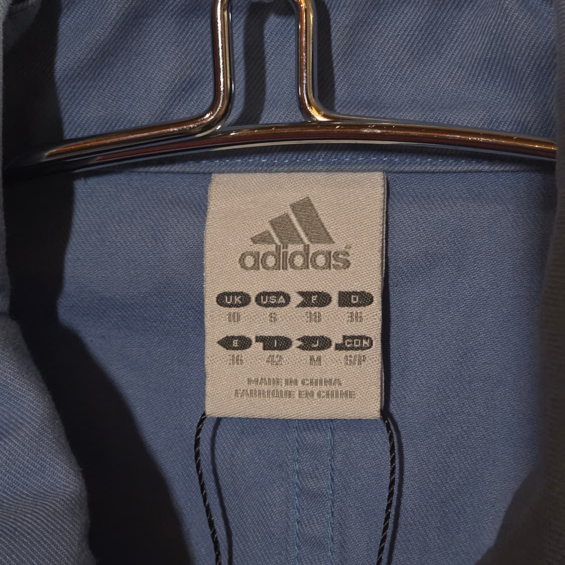 JPN 아디다스 스카이블루 코튼 라이더 자켓 상품이미지7