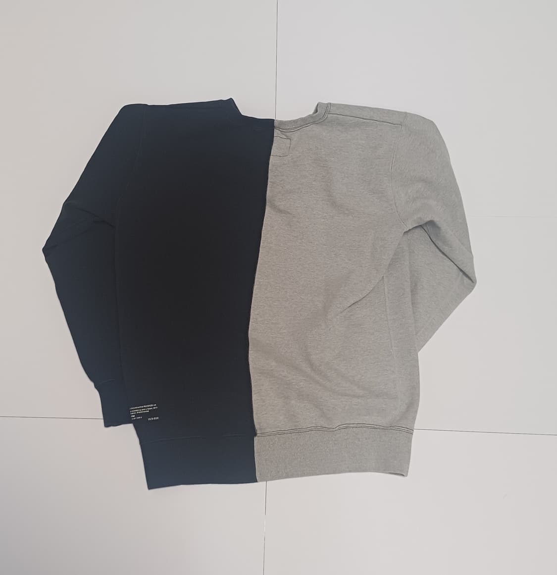 10번착용 L thisisneverthat 반반 맨투맨 상품이미지2