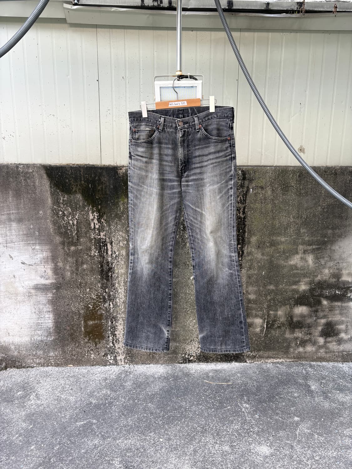 2000's 리바이스 517 부츠컷 흑청 팬츠 상품이미지1