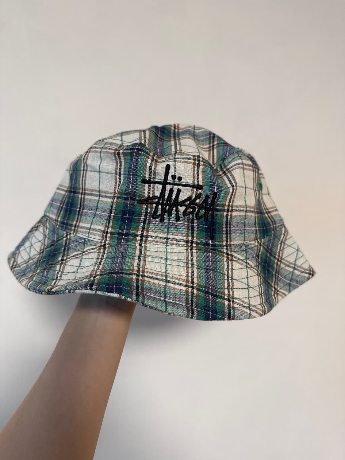 스투시 버킷햇 체크stussy 상품이미지1