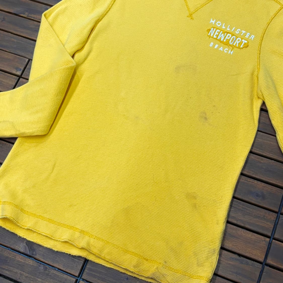 홀리스터 재팬 와플 롱슬리브 티셔츠 (M) 상품이미지8