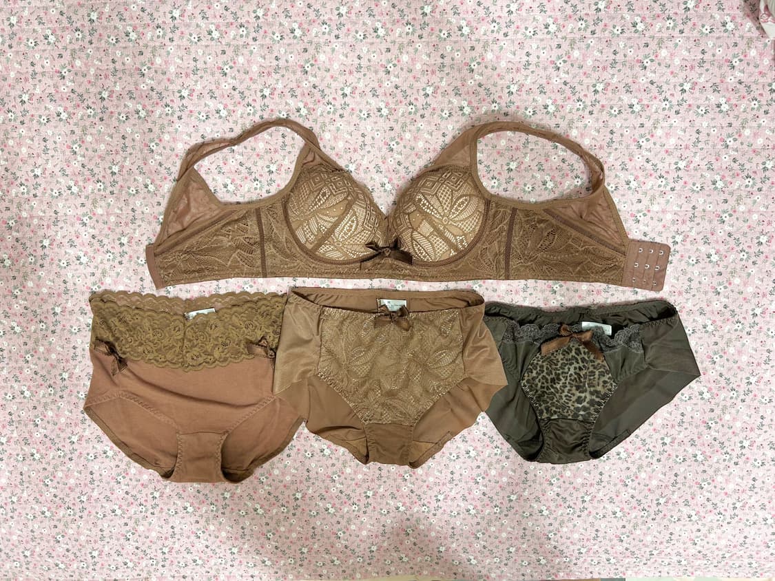  비비안 여성 속옷 세트/숨쉬는 브라/망사/면팬티/레이스 상품이미지1