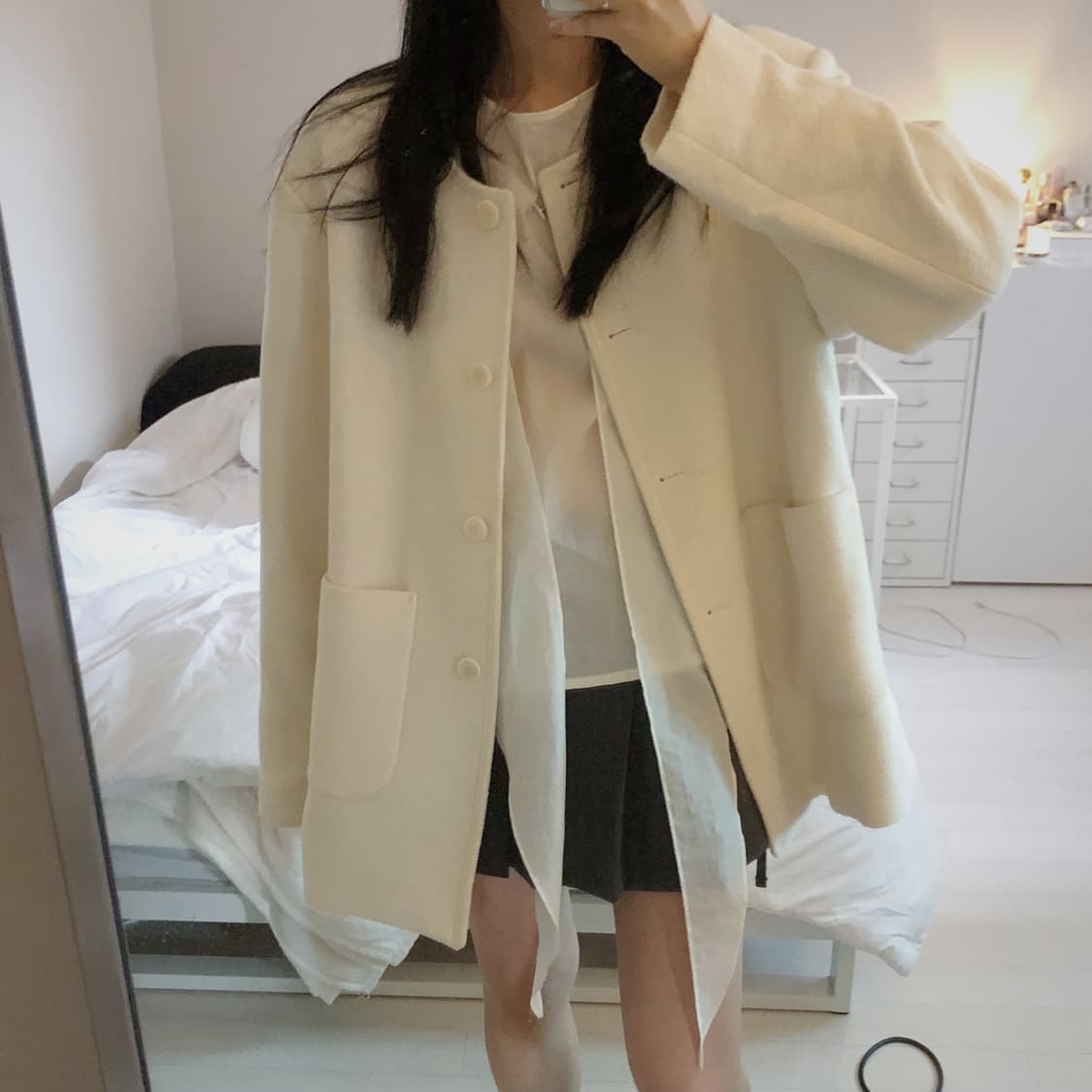 에토스 케이프 블라우스 상품이미지3