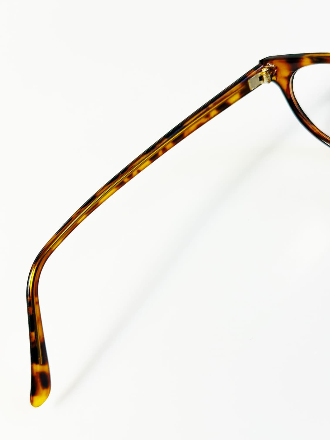 90s JOANNA 토터스쉘 뿔테 오벌 프레임 빈티지 안경 상품이미지7