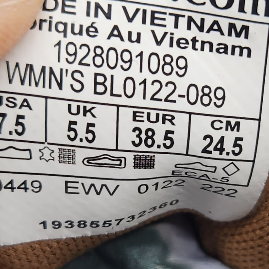 ooo 컬럼비아 소가죽 트레일워킹화등산화 245 상품이미지6