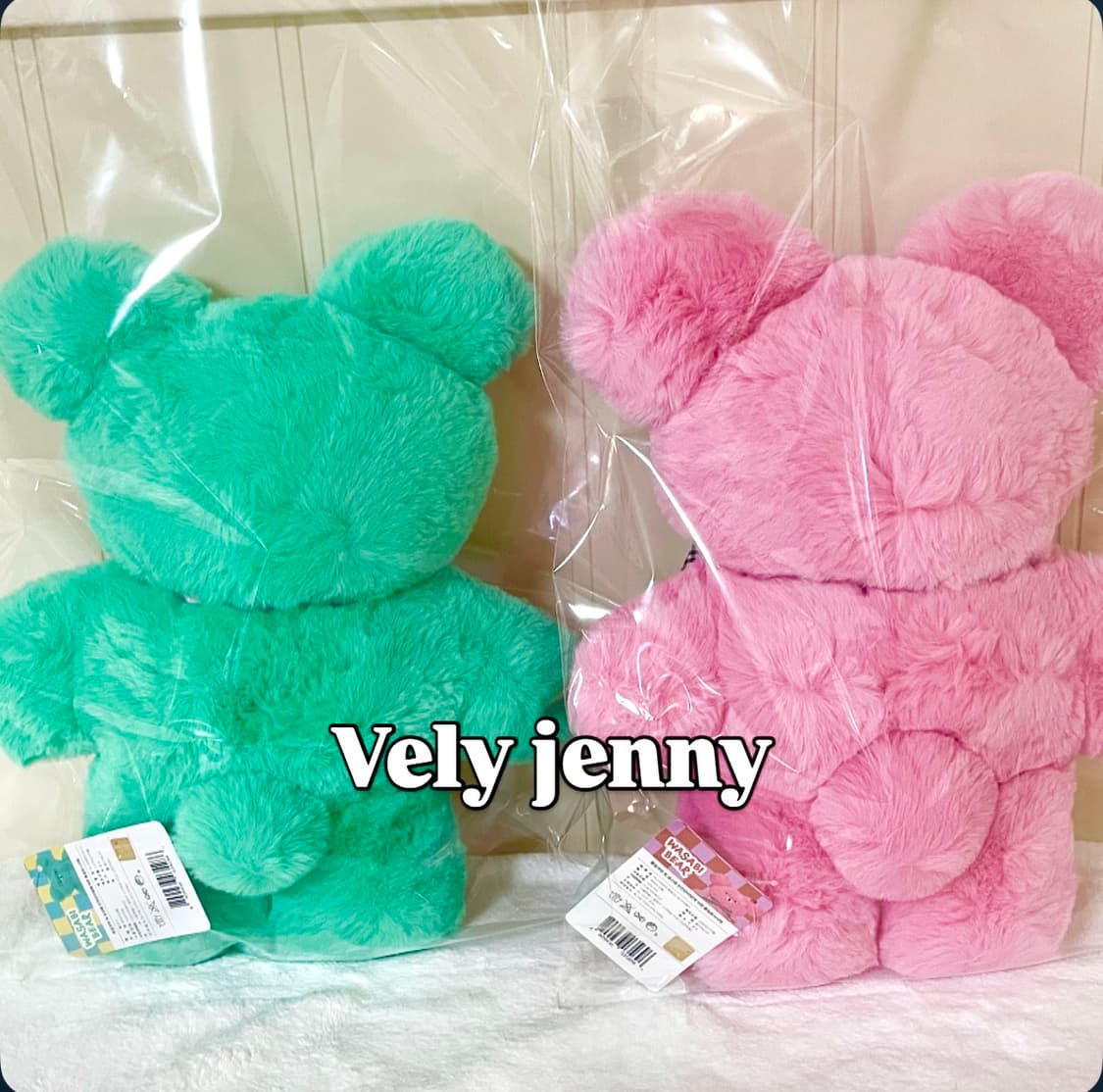 새상품)와사비베어 곰 테디베어 중형인형 (30cm) 상품이미지2