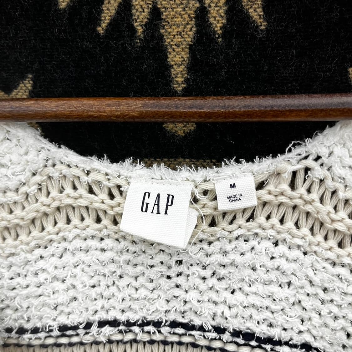 갭 빈티지 여리핏 스트라이프 슬리브리스 여름 나시 니트 K0074 상품이미지5