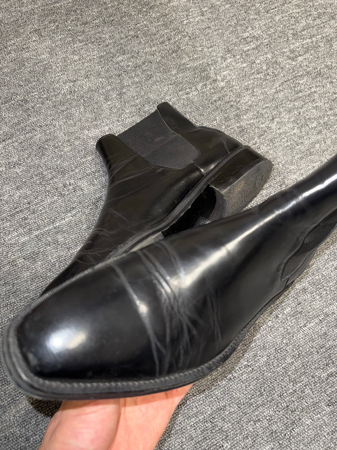 손신발 핸드메이드 첼시부츠 265 상품이미지5