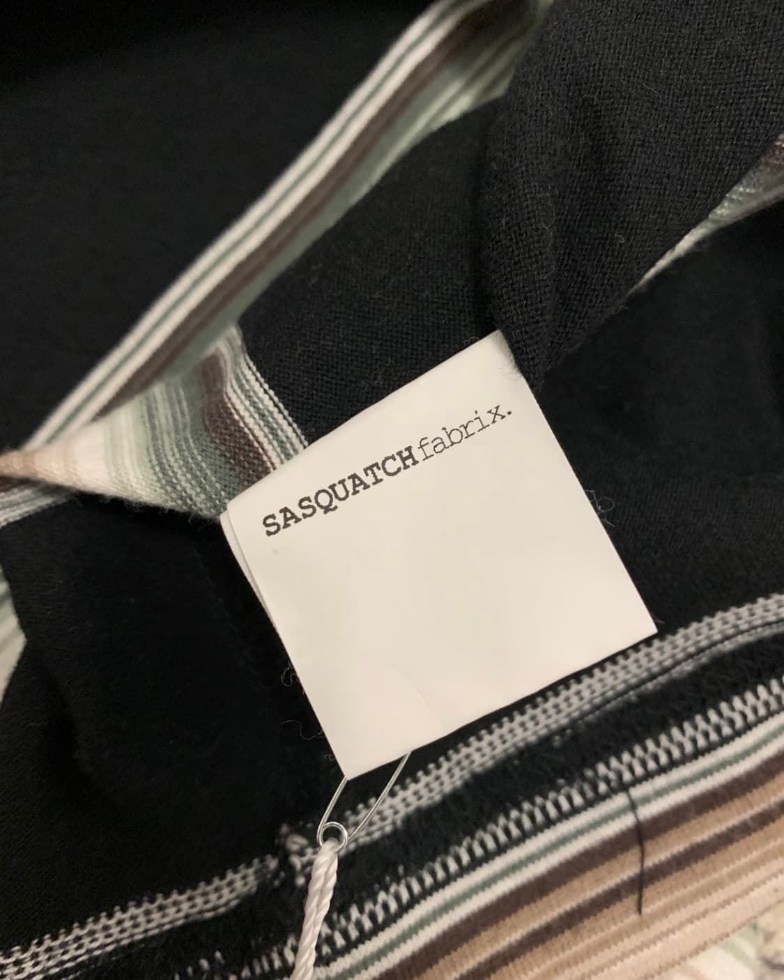 사스콰치패브릭스 스트라이프 헨리넥 롱슬리브 상품이미지4