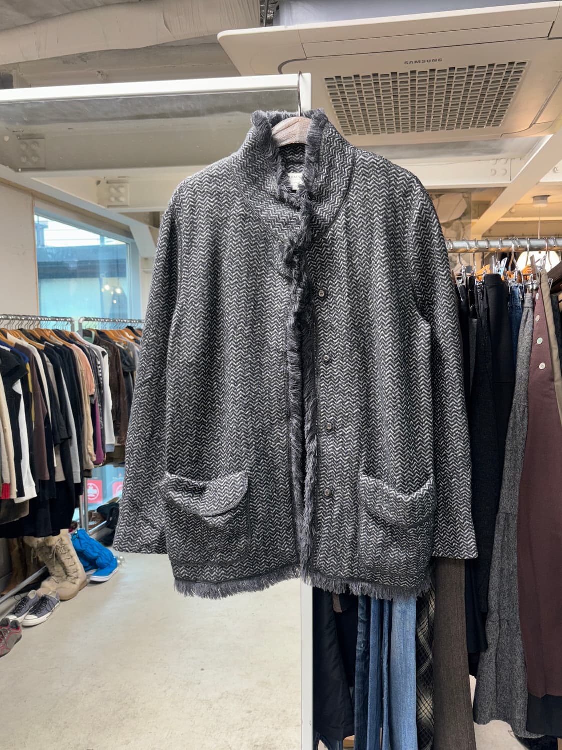 아르마니 꼴레지오니 울자켓 상품이미지5