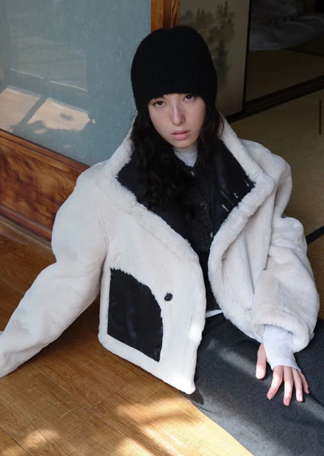 로우타이드 리버시블 무스탕 상품이미지2