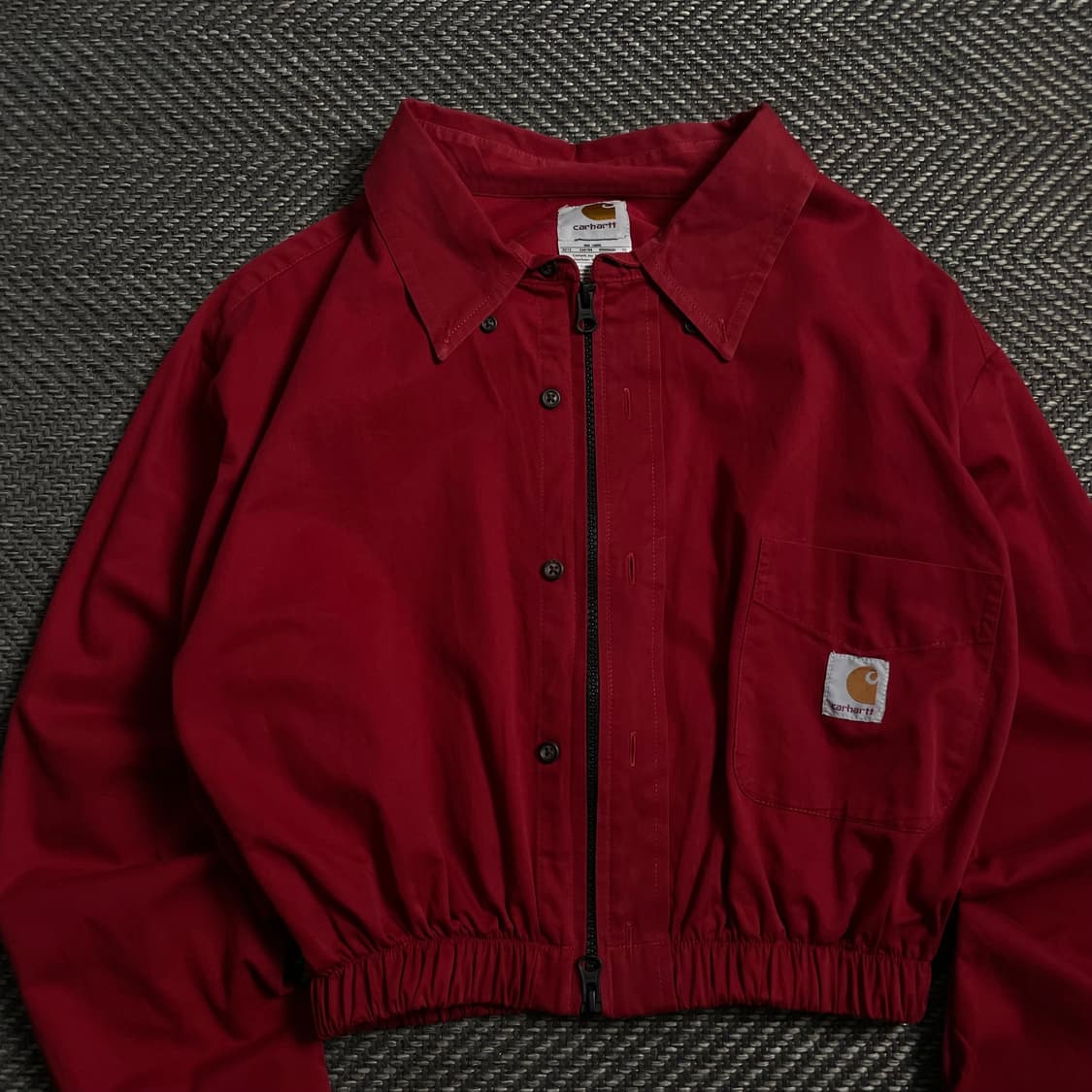 칼하트 크롭 리메이크 투웨이 셔츠 자켓 y 4034 상품이미지5