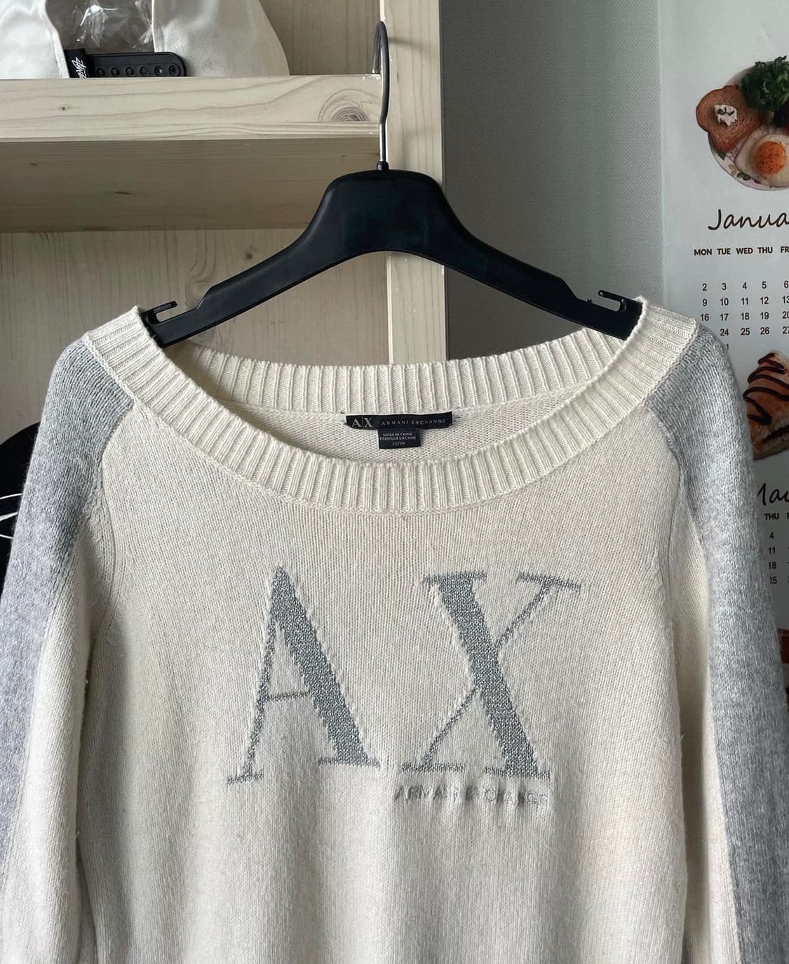 알마니 로고 니트 상품이미지2