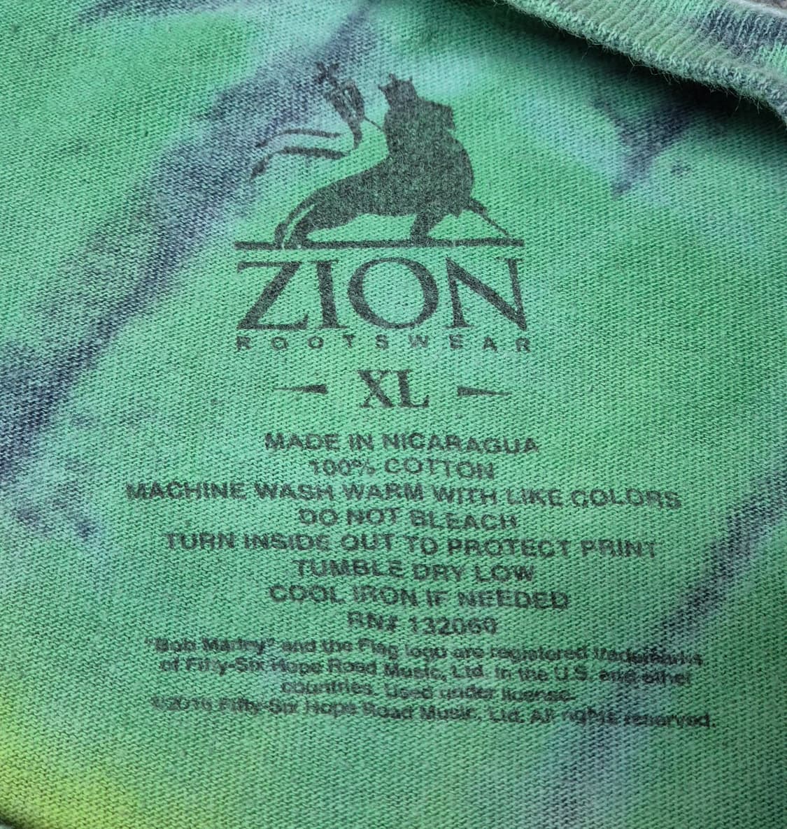 [XL] 밥말리 오피셜 티셔츠 -174 상품이미지4