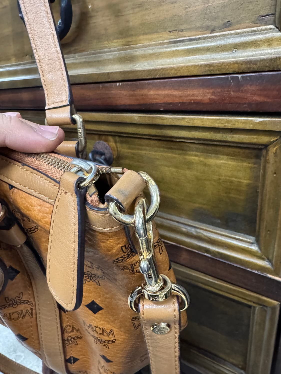 mcm비세토스 숄더백 상품이미지5