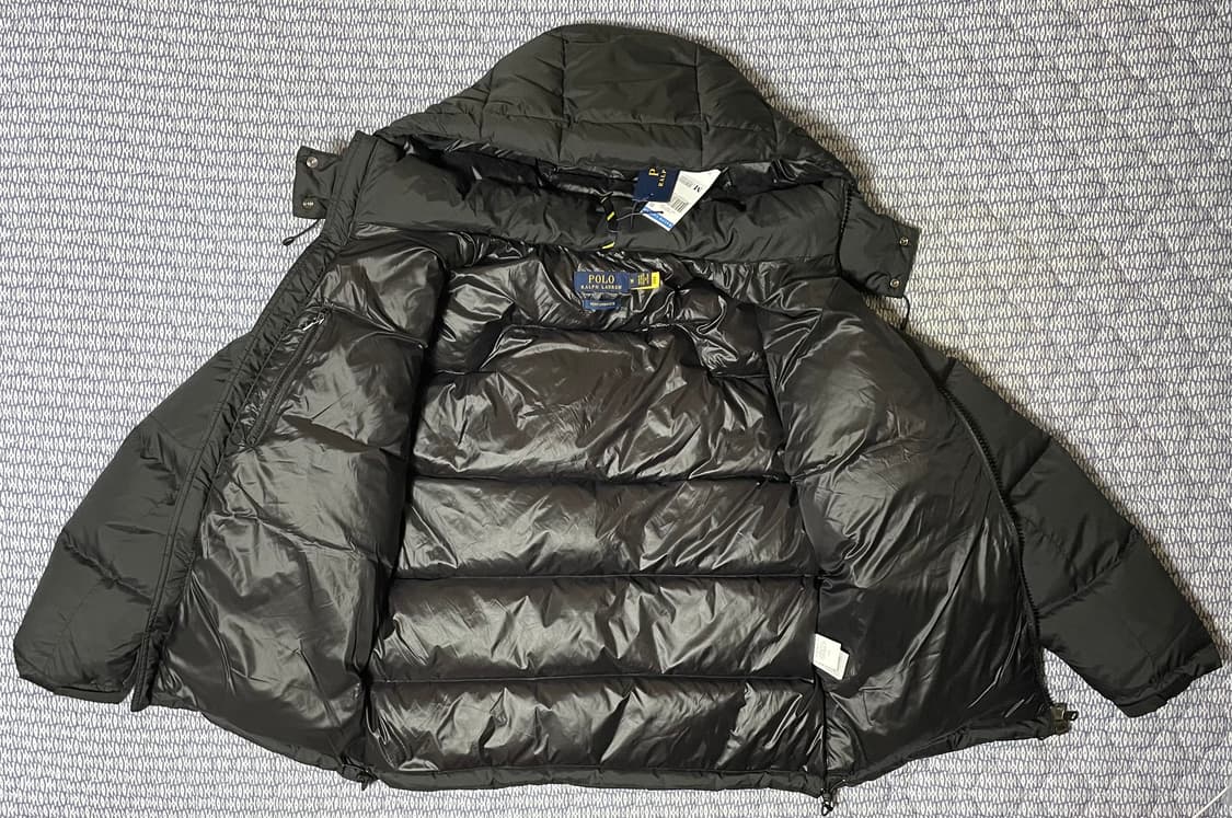 폴로 랄프로렌 고햄 패딩 M 상품이미지3