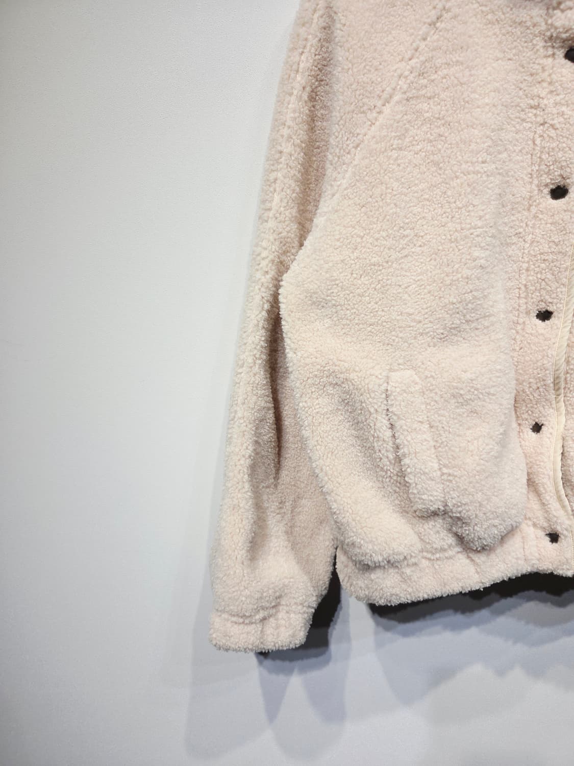 oro(오로) ONE DAY ROPA 플리스 뽀글이 자켓 상품이미지4