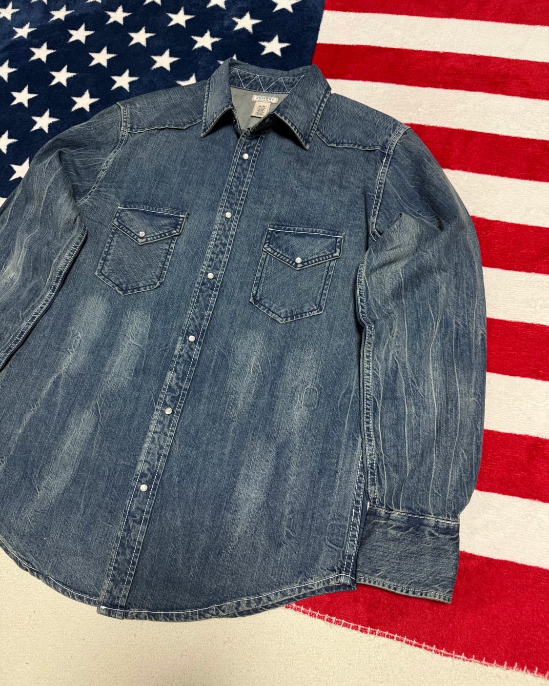 Arizona Jean Company 데드스탁 헤비데님 웨스턴셔츠 빈티지 상품이미지3