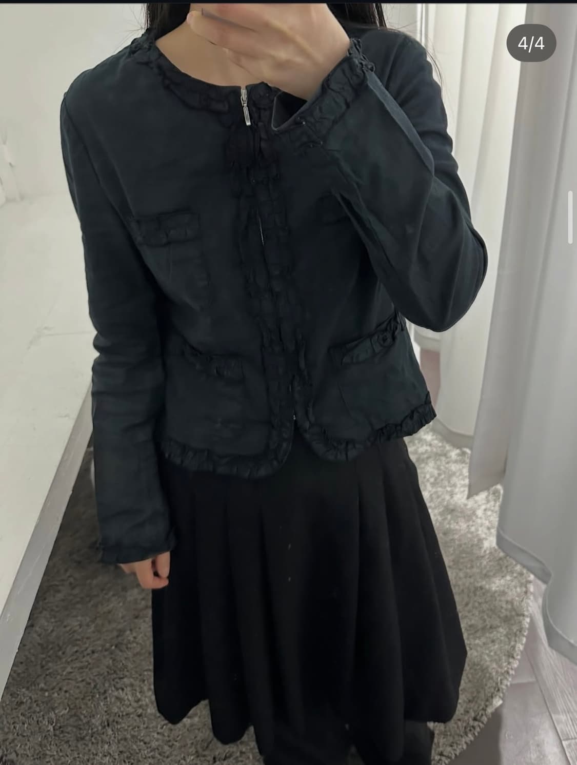 otto frill detail jacket 상품이미지3