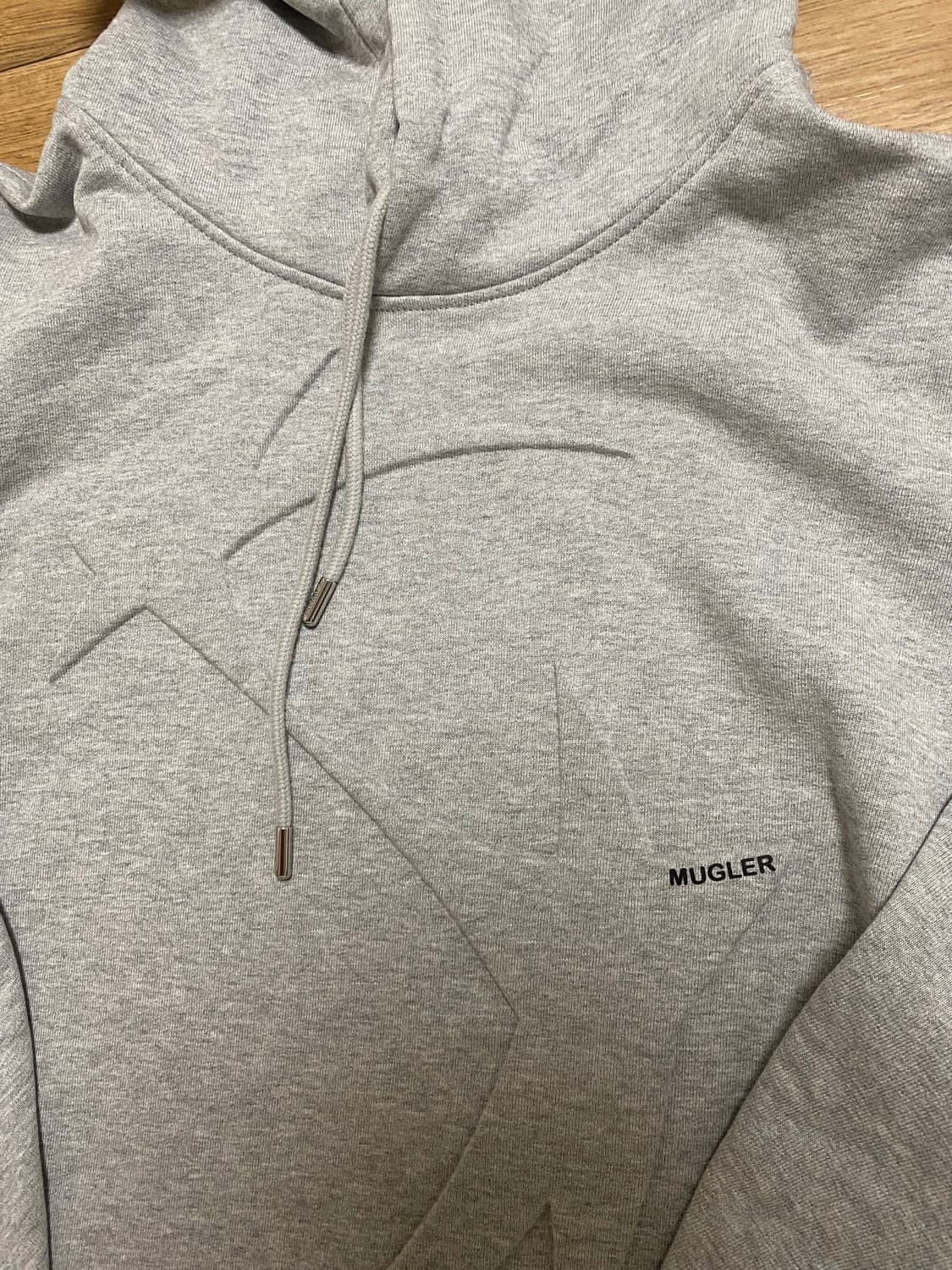 [xl] 뮈글러 h&m 후디 그레이 상품이미지3