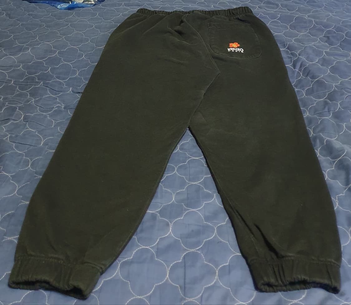 (22FW) 겐조 파리 백 보케 플라워자수 스웨트 조거팬츠 블랙 (XL) 상품이미지2