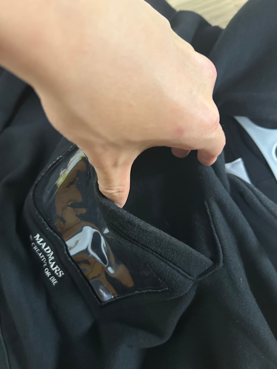 MADMARS 검정색 후드티 M 상품이미지3