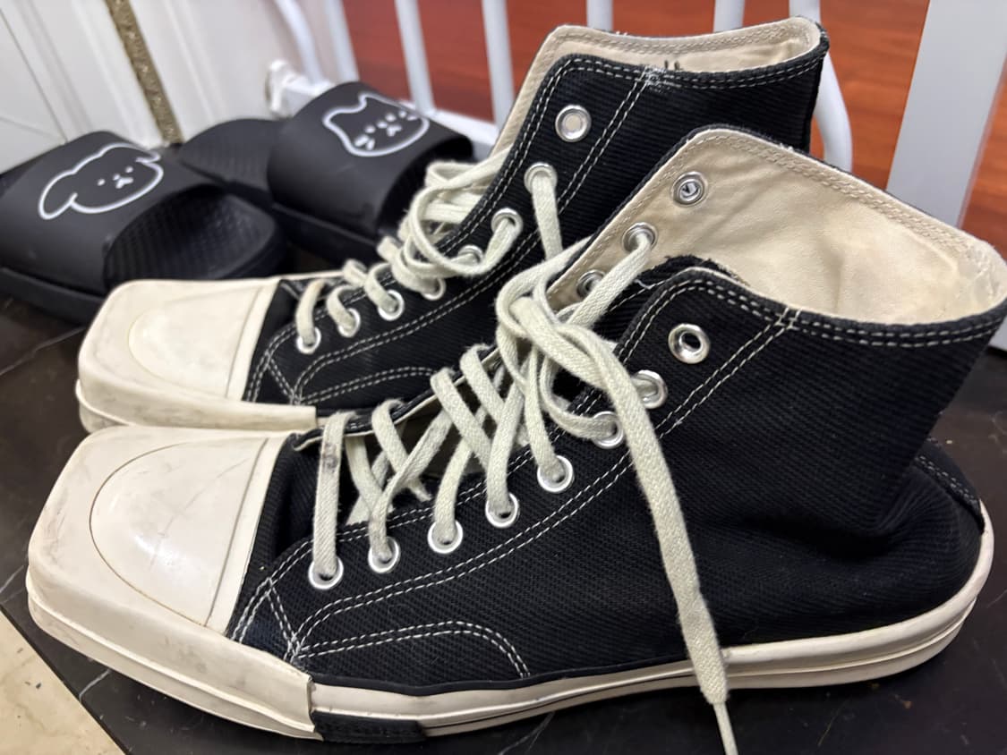 릭오웬스X컨버스 콜라보 척70 하이 상품이미지3