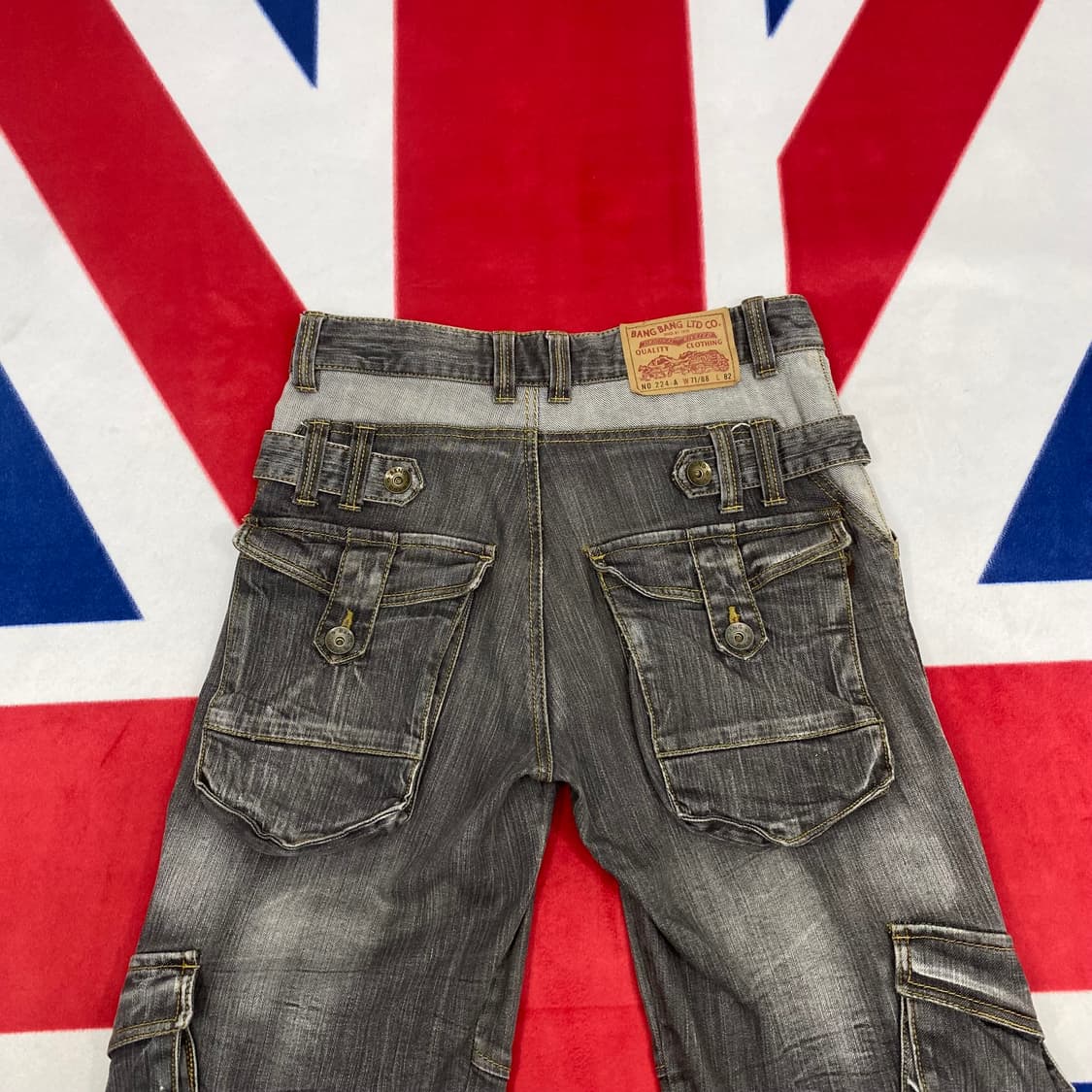 뱅뱅 y2k 워싱 카고 팬츠 28 상품이미지8