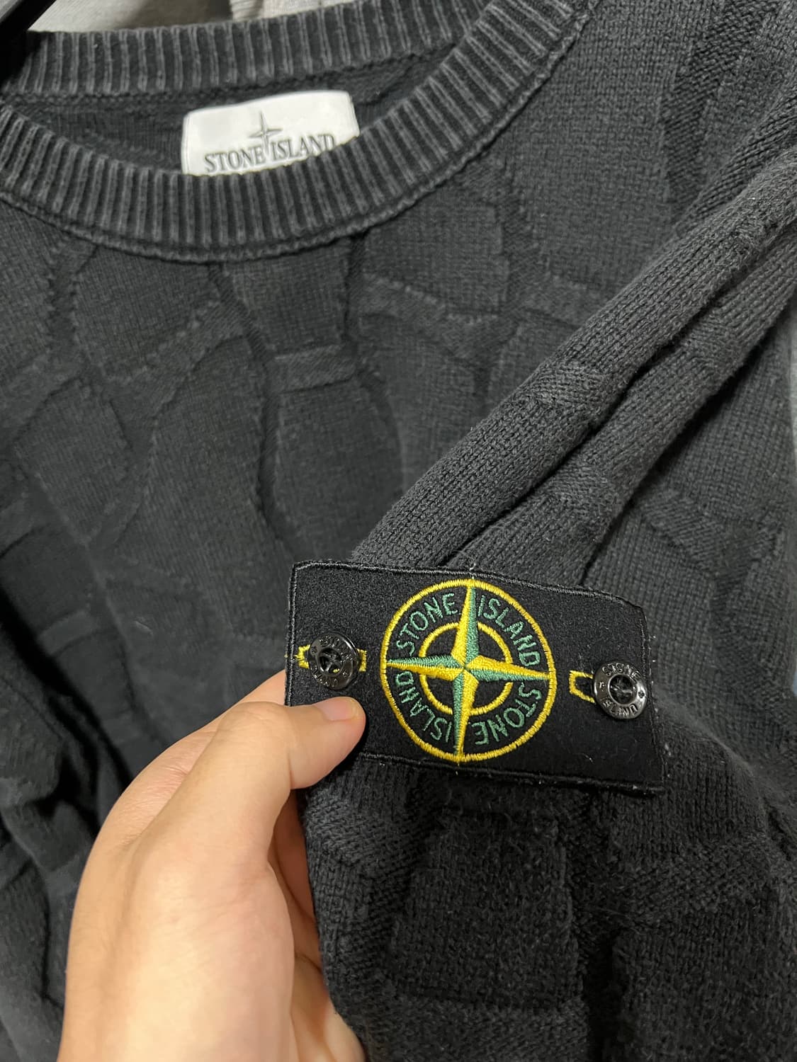 스톤아일랜드 패턴 니트 상품이미지4