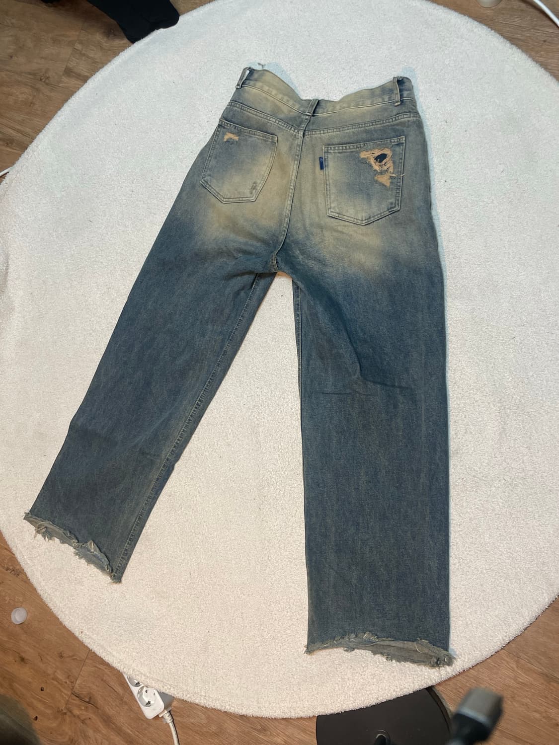 Washed Denim Pants 상품이미지2