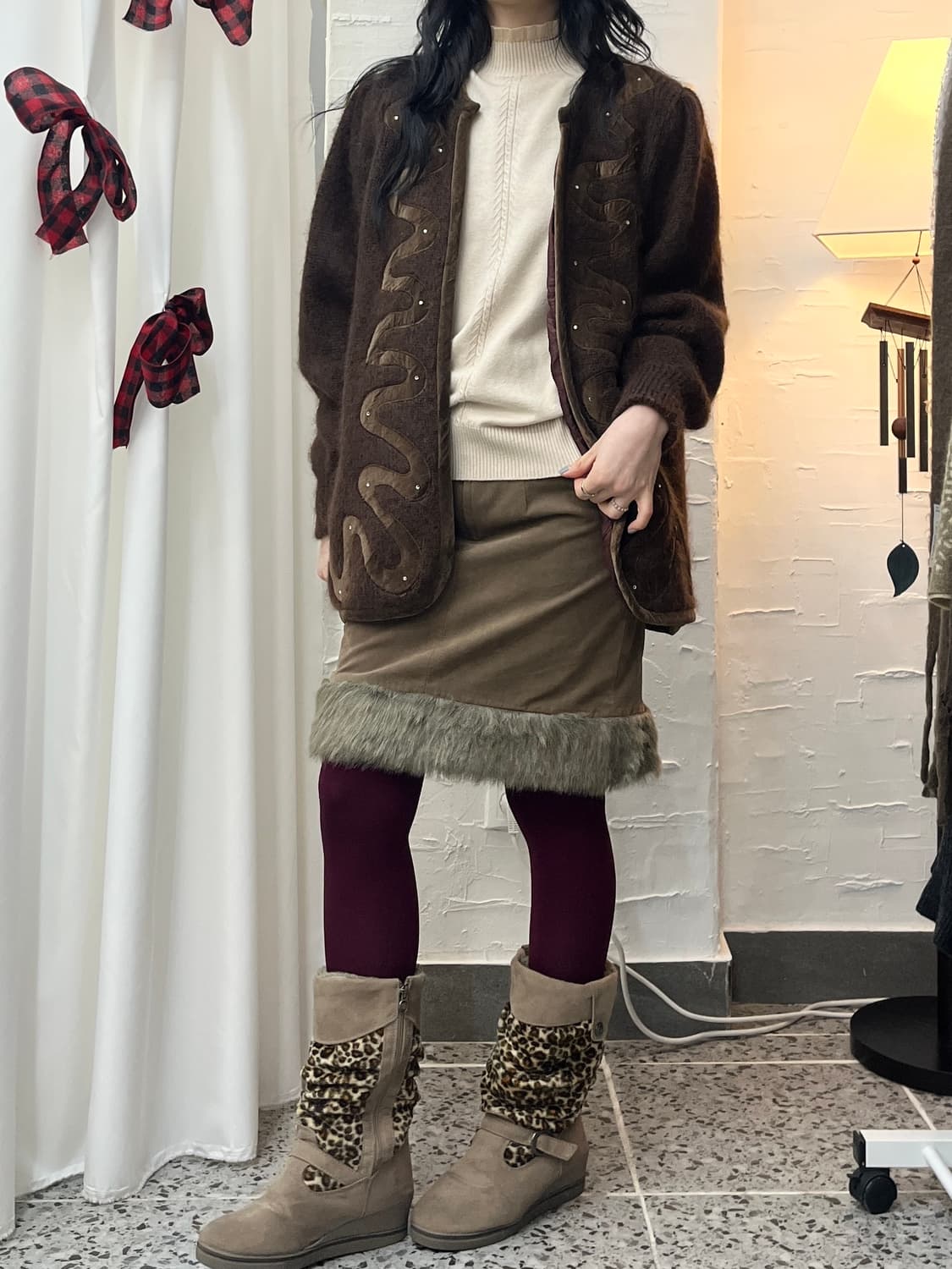 toffee knit cardigan 상품이미지3